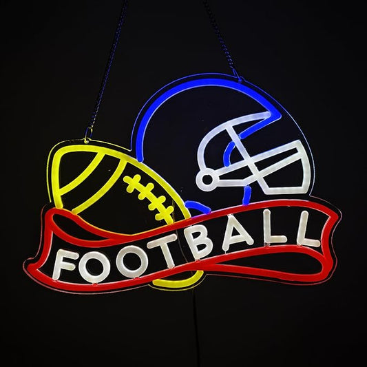Rugby LED Neon Light Sign for Beer Bar Club Bedroom Office Hotel Pub Cafe Wedding Birthday Party Man Cave Art Wall