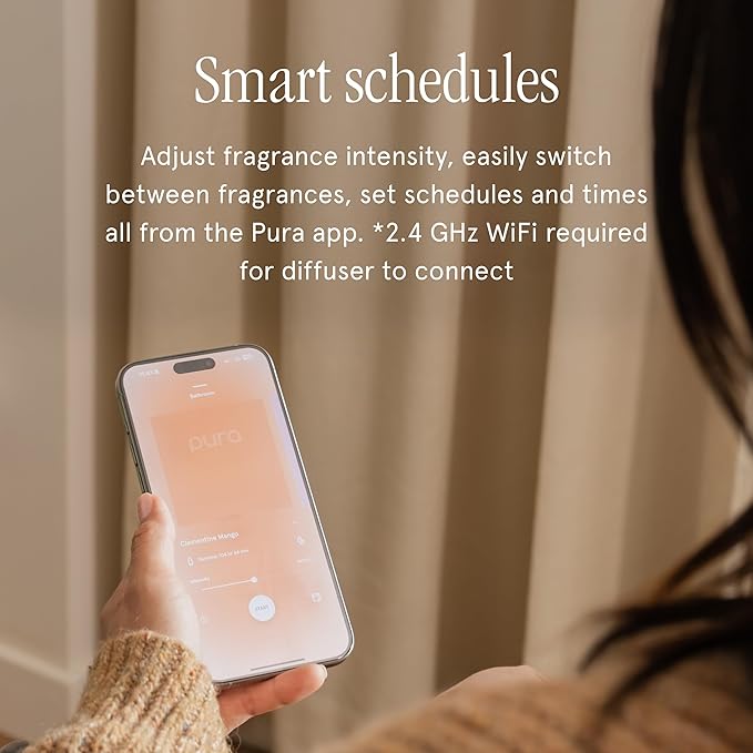 Pura Smart Home Air Diffuser Fragrance - Smart Home Scent Refill - 2 Pack, Banana Birch