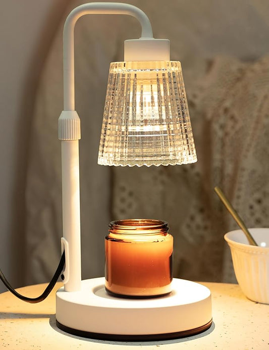 Candle Warmer Lamp with Timer Dimmable, Adjustable Height, House Warming Gifts New Home Room Decor, Birthday Gifts for Women Mom, from Daughter Wife Son