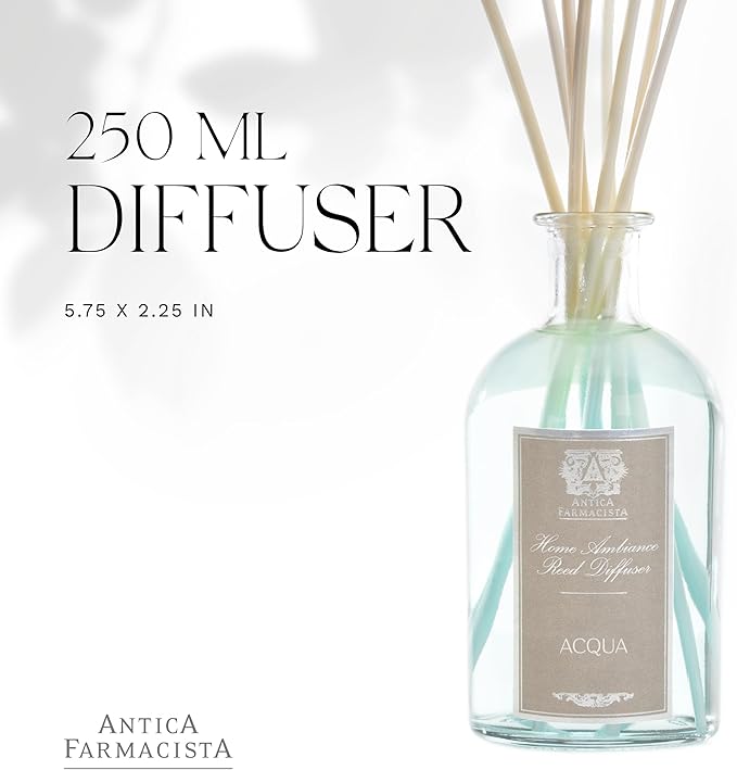 Antica Farmacista Home Ambiance Diffuser, Acqua, 8.45 Fl Oz