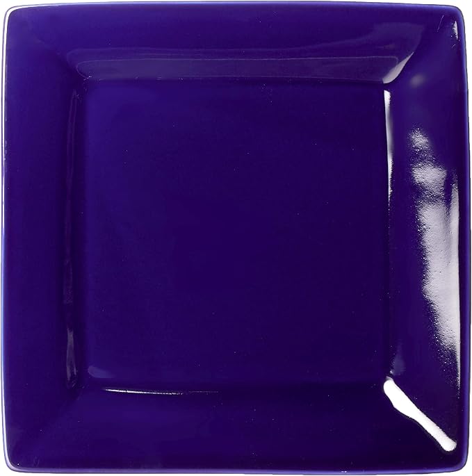 10 Strawberry Street Square 16 Piece Dinnerware Set, Cobalt