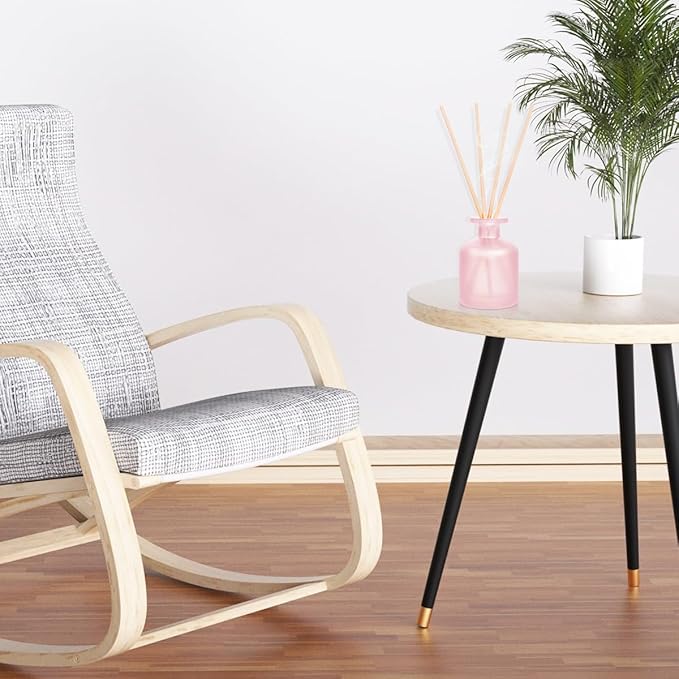 Reed Diffuser - Ebony Rose 3.38oz (100ml) 2 Packs Essential Oil Reed Diffuser Set with 16 Sticks, Long Lasting Fragrance for Home, Bathroom, Bedroom, Room, Decor