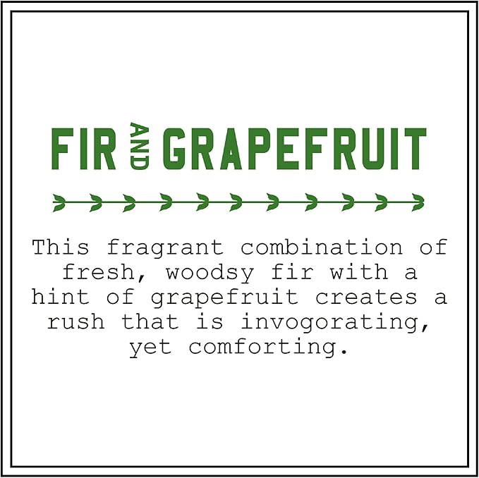 Barr-Co. Fir & Grapefruit Parfait Glass Candle, Woody Citrus Scent, 80-Hour Long Burning Soy Wax Candle, Scented Candles for Home & Bath, 10 oz