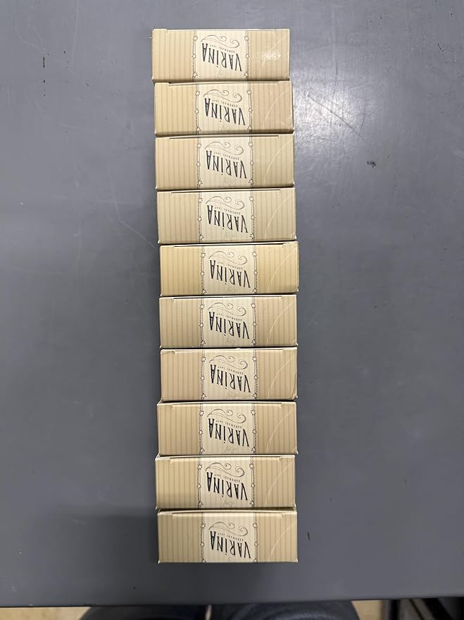 Varina Natural Vanilla and Musk Variety Bar Soap - Gentle Cleansing for Sensitive Skin, Sweet and Vanilla - 10 Pack