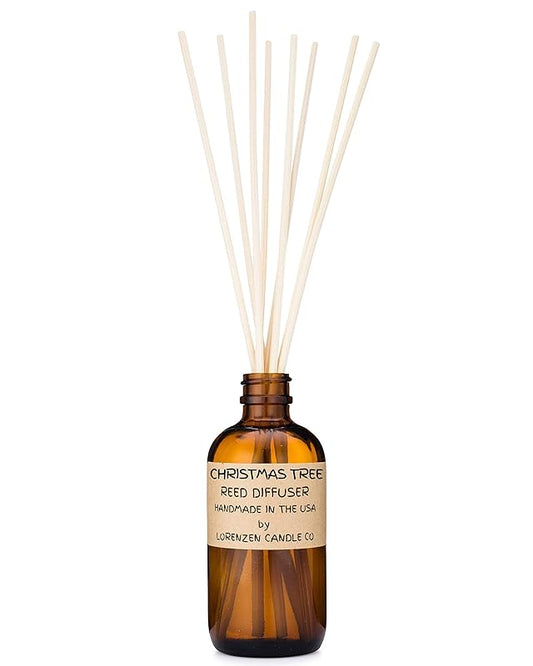 Christmas Tree Reed Diffuser Set | Handmade in the USA by American Workers | Lasts For 2-3 Months |