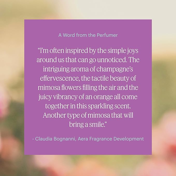 Aera Destinations Paris - Essential Oil for Home - Sweetness Floral Fragrance - Notes of Champagne and Macarons - Scent Refill - Works with The Aera Diffuser