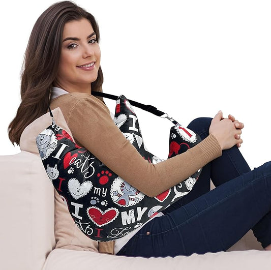 Rotator Cuff Pillow Post Shoulder Surgery Recovery Supplies Pillow,Providing Support for Post-Surgery Shoulder Comfortable Cotton Bag Pillow With an Detachable Design Post Surgery Shoulder Pillow