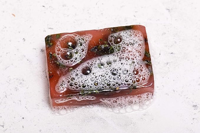 SABUN CO. Lilac Soap - Lilac Flower Extract Natural Bar Soap - 100% Handcrafted, pH Balanced, Vegan, Moisturizing Glycerin Soap - Face, Body & Hair Bar [4.23 oz - 120 gr]