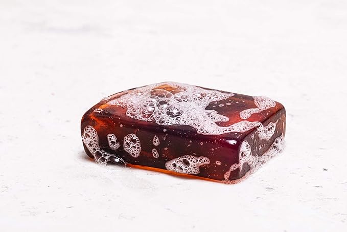 SABUN CO. Rose Oil Soap - Enriched with Rose Essential Oil & Rose Petals - 100% Handcrafted, pH Balanced, Moisturizing Natural Glycerin Soap - GREAT For Sensitive Skin & Facial Care [4.23 oz - 120 gr]