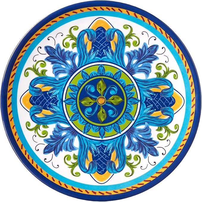 Certified International Luca Melamine 12 pc Dinnerware Set