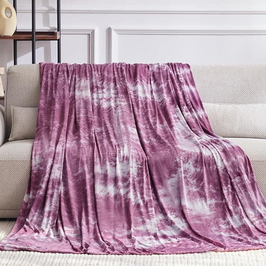 Guohaoi Cooling Blanket (90"x90"Queen Size) for Hot Sleepers and Night Sweats,Decortive Tie Dye,Arc-Chill Q-Max >0.5Cool Fiber,Ultra Cold Breathable,Comfortable,Keep Cool,Hypo-Allergenic,All-Season