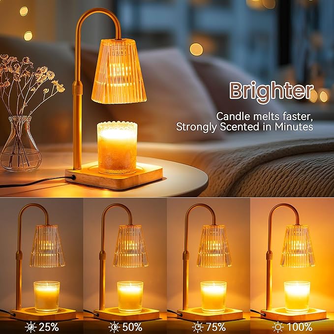 Candle Warmer Lamp with Timer