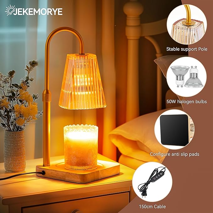 Candle Warmer Lamp with Timer
