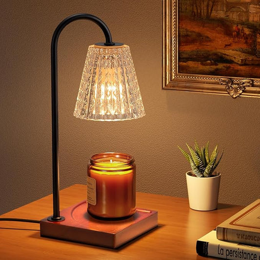 Candle Warmer Lamp with Timer-Dimmable Candle Warmer, Birthday Gifts for Women,House Warming Gifts New Home Bedroom Decor,Wax Warmer for Scented Wax Jar Candles