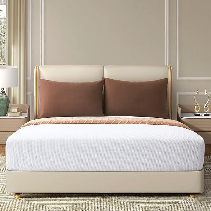 Travel Pillow Cases 14x20 Microfiber Pillow Cases Soft Comfortable Not Shrink Toddler Pillow Case Coffee Pillow Covers Envelope Style 2 Pack