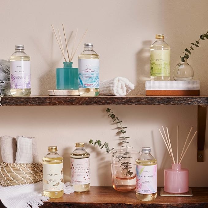 Thymes Reed Diffuser Oil - 7.75 Fl Oz – Eucalyptus