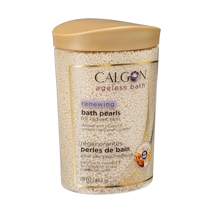 Calgon Ageless Bath Series Renewing Pearls, 16 oz.