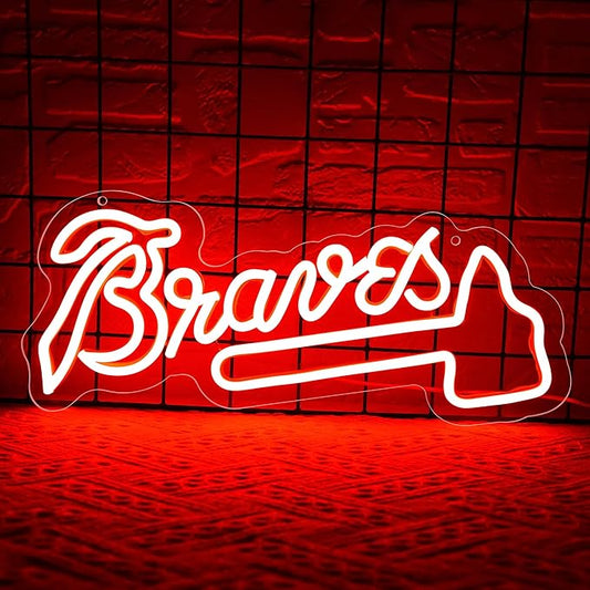 Baseball Neon Sign for Wall Decor Baseball Sport Team LED Neon Light for Man Cave Dormitory Bar Club Birthday Gifts for Sport Fans USB Powered(ZKXD318)