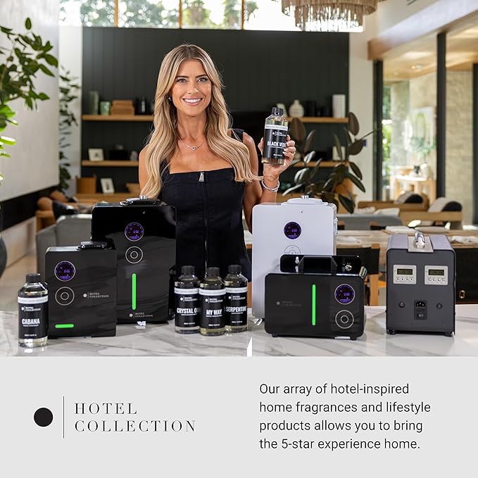 Hotel Collection Essential Scent Oil - Scent Includes Botanical Jasmine, Bergamot & Fresh Marine Notes - Aromatic Oils - Aromatherapy Fragrance for Home & Office - Cabana, 4.1 fl oz