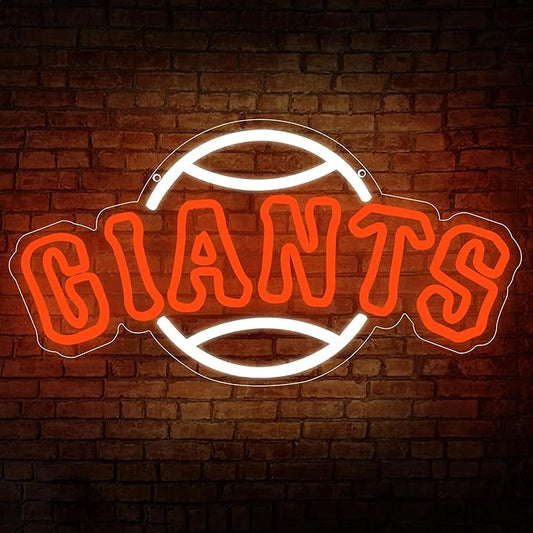 Neon Sign for Wall Decor Baseball Neon Light for Man Cave Sports Fans Birthday Gifts for Men With Baseball Team Sign for Bar Party Dorm Game Room Size16.1 * 12.8inch(ZYLD128)