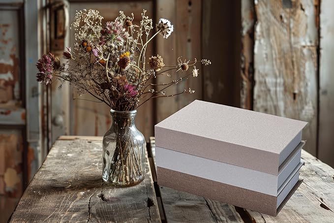 Neutral Home Books Decor Display for Living Room and Office,Paris Tokyo New York Fashion Decorative Book Hardcover Fake Decorative Books for Coffee Tables (Flax-WBY)