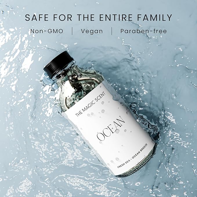 Ocean Oils for Diffuser - HVAC, Cold-Air, & Ultrasonic Diffuser Oil Inspired by Bali - Essential Oils for Diffusers Aromatherapy - 4 fl oz, 120 mL