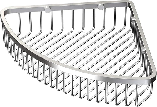 Gatco 1571 Corner Soap Basket, Satin Nickel