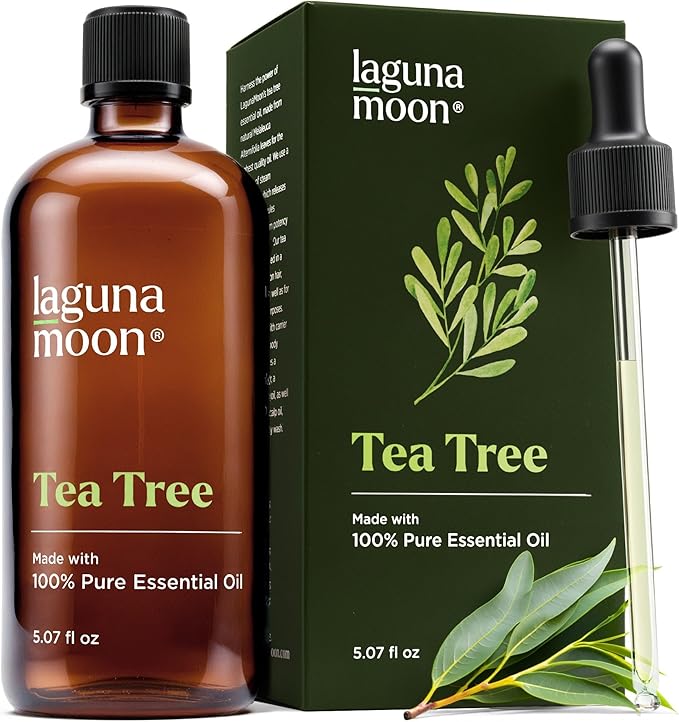100% Pure Australian Tea Tree Essential Oil (150ml) - XXL Bottle w/Drops for Candle Making Scents and Cleaning Products - Fragrance Oil for Aromatherapy, Relaxation, Diffusers, Yoga, Office, Home Care