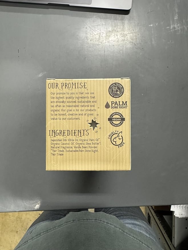 Varina Natural Vanilla and Musk Variety Bar Soap - Gentle Cleansing for Sensitive Skin, Sweet and Vanilla - 10 Pack