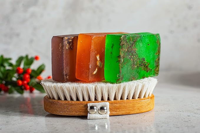 SABUN CO. Milk & Honey Soap Bar - 100% Handcrafted, pH Balanced, Moisturizing Natural Glycerin Soap - Face, Body & Hair Bar [4.23 oz - 120 gr]