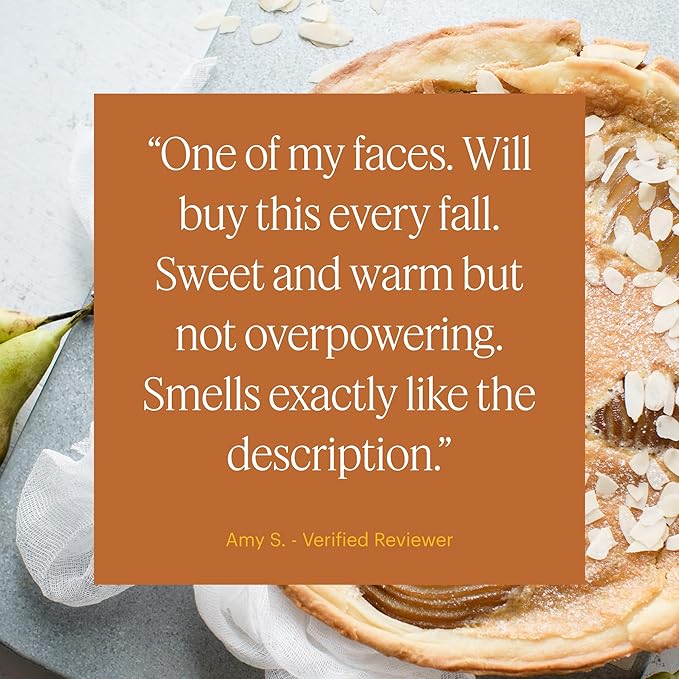 Aera Mini Pear Brulee - Essential Oil for Home - Delightful and Delicious Fragrance - Notes of Vanilla and Hazelnut - Scent Refill - Capsule Size Works with Mini Diffuser