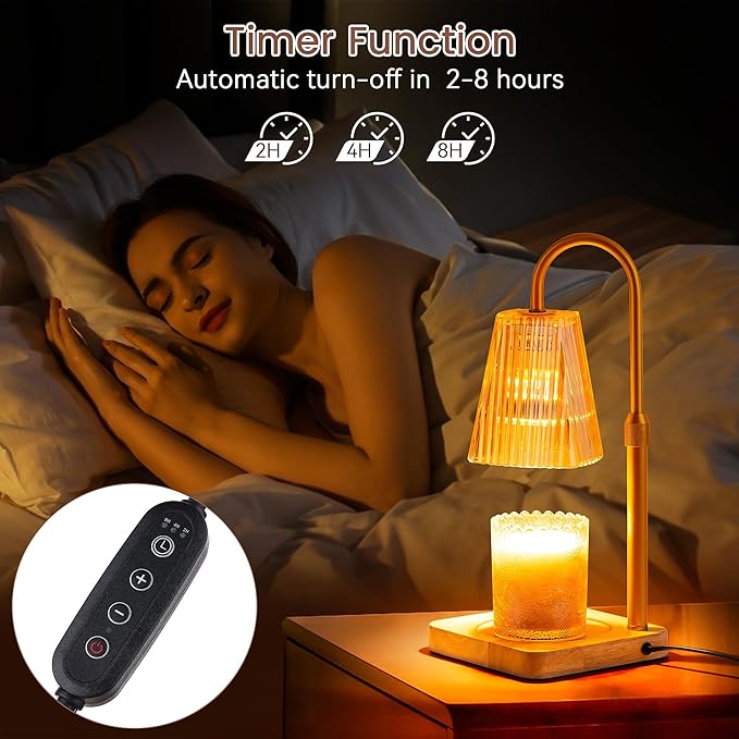 Candle Warmer Lamp with Timer