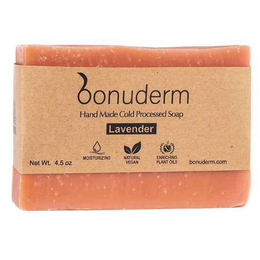 All Natural Soap For Women & Men | Lavender Soap | Handmade Soap | Natural Body Soap | Vegan Soap | Coconut Soap Bar | Chemical Free Natural Soap | Essential Oil Soap |Artisan Soap |Lavender Hand Soap