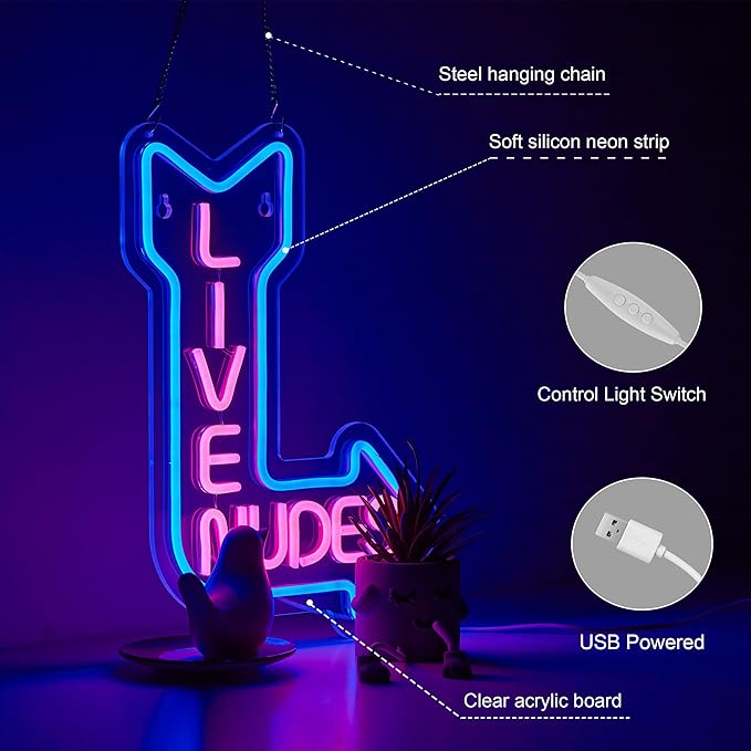 Neon Sign for Wall Decor Man Cave Bar Beer Home Art Neon Light LED Neon Lights Signs with Dimmer for Bedroom Office Hotel Pub Recreation Room Sign(15X13inches)