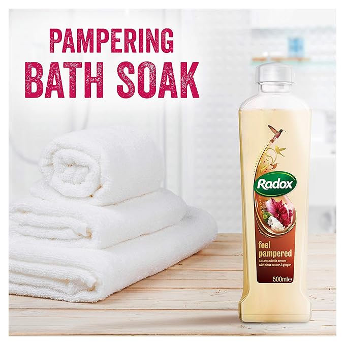 Radox Feel Pampered Bath Soak, 500 ml