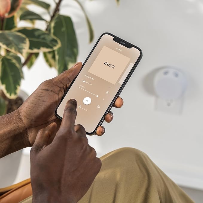 Pura - Smart Home Fragrance Diffuser Refill - Home Scent - up to 120-Hours of Fragrance per Vial - Clean & Safe Diffuser - 2 Pack - Pistachio Gelato