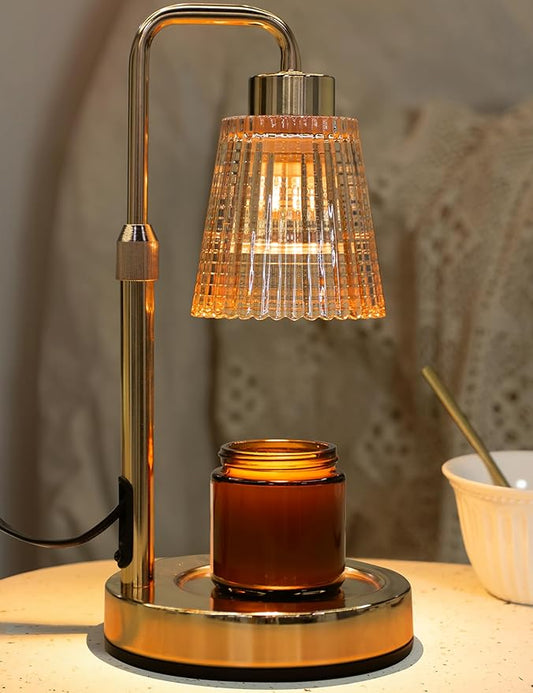Candle Warmer Lamp with Timer Dimmable, Adjustable Height, House Warming Gifts New Home Room Decor, Birthday Gifts for Women Mom, from Daughter Wife Son