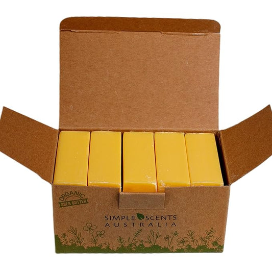 Manuka Honey Scented Natural Soap Bars (5 Bars), 3.5oz Moisturizing French Triple Milled Soap Bars Enriched with Shea Butter - Pure Plant Oil Bath & Body