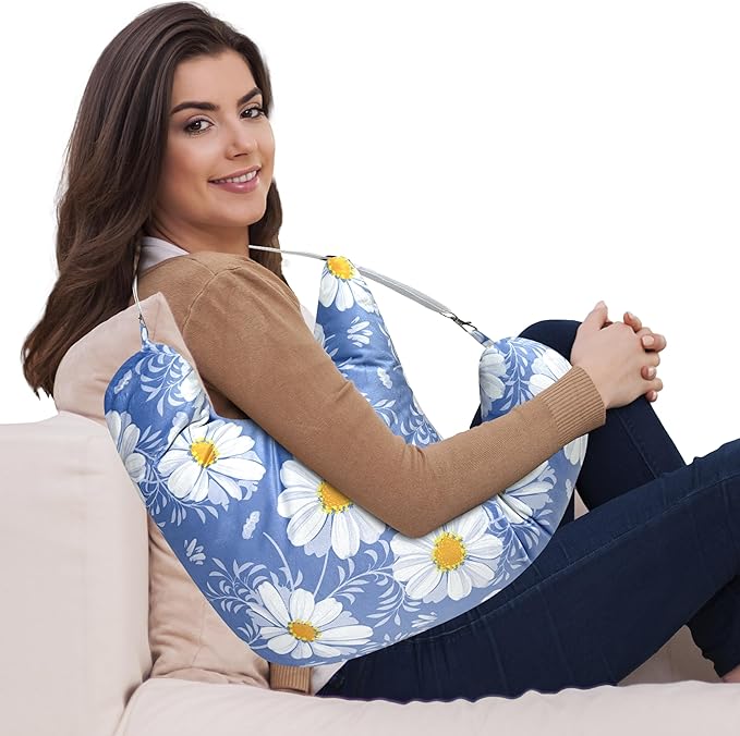 Rotator Cuff Pillow Post Shoulder Surgery Recovery Supplies Pillow,Providing Support for Post-Surgery Shoulder Comfortable Cotton Bag Pillow With an Detachable Design Post Surgery Shoulder Pillow