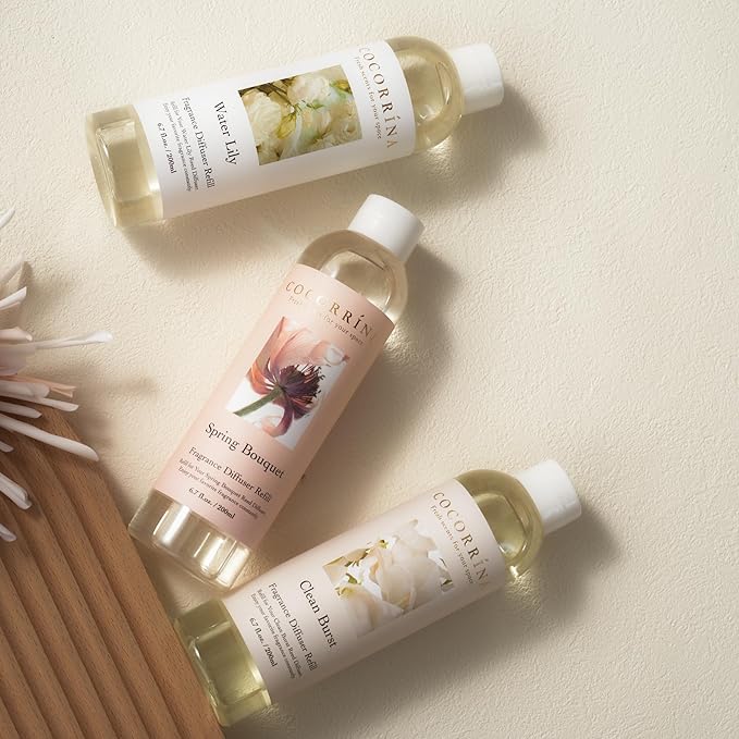 Cocorrína Reed Diffuser Refill - Lavender Thyme 6.7 oz / 2 Packs Reed Diffuser Oil Refill