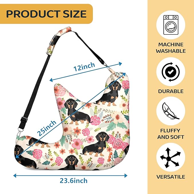 Rotator Cuff Pillow Post Shoulder Surgery Recovery Supplies Pillow,Providing Support for Post-Surgery Shoulder Comfortable Cotton Bag Pillow With an Detachable Design Post Surgery Shoulder Pillow