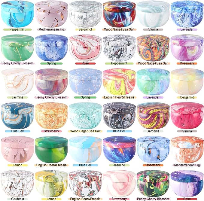 Scented Candles Gift Set for Women, 36 Pack 2.5 Oz Soy Wax Aromatherapy Candles for Home Scented, Perfect for Birthday, Christmas, Stress Relief, Spa, Bath, and Home Decor, Gift Boxed