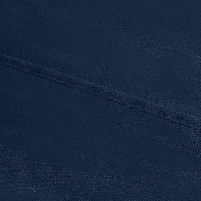 Utopia Bedding King Standard Pillow Cases - 2 Pack - Envelope Closure - Soft Brushed Microfiber Fabric - Shrinkage and Fade Resistant Pillow Covers 20 X 36 Inches (King Standard, Navy)