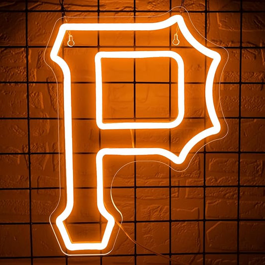 Baseball Neon Signs for Wall Decor Baseball LED Neon Light Up Sign Sports Decor for Boys Room Club Garage Bedroom Bar Pub Man Cave Signs for Men Teens Baseball Fans,Size 13.8 * 10.1 inches(FMXD143)