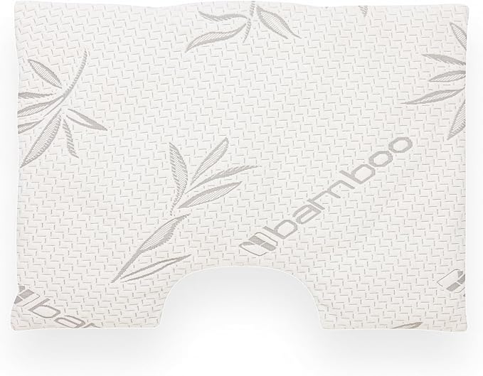 Topper, Cooling Shredded Memory Foam Filling - Adjustable for Shoulders & Side Sleepers. Zipper Access to Add/Remove Fill for Best Sleeping: Top Medium/High Density Support