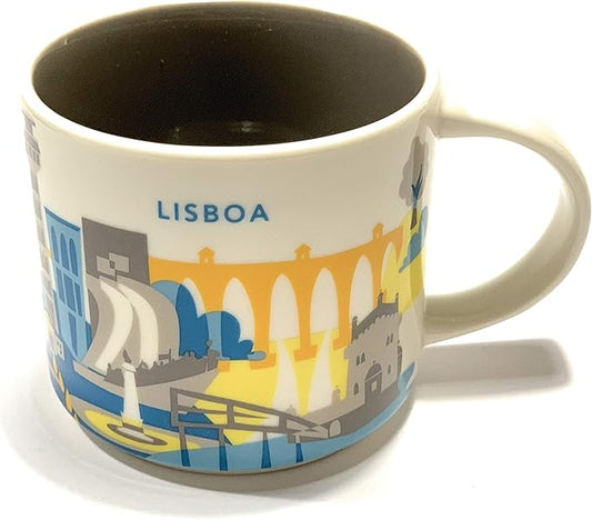 Starbucks City Mug You Are Here Collection Lisboa - Lisbon (Portugal) Coffee Cup