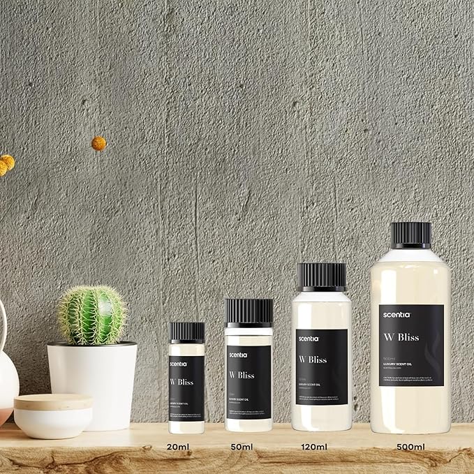 W Magic Hotel Diffuser Refill Oil Inspired by W Signature Hotel - 500 mL 16.9 fl oz - Fragrance Oil Blend Bergamot, Lemongrass & Jasmine for HVAC Diffuser