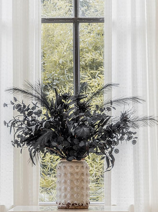 MISSPIN Artificial Flowers with Greenery Stems Faux Plants Indoor Branches for Tall Vase Ultra-Realistic, 15 Pcs Wedding Centerpieces, Home Decor & DIY Bouquets