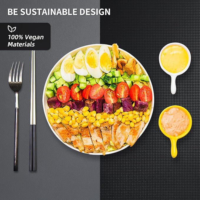 Placemats Set of 8 with Coasters Dual Sided Heat Stain Resistant Place Mats Faux Leather Table Mats Non-Slip Waterproof Oil-Proof Washable Wipeable Table Placemats for Dining Patio Table Kitchen