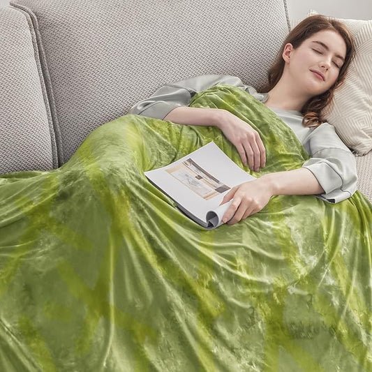 Guohaoi Cooling Blanket for HotSleepers - Arc-Chill Q-Max >0.5 Cool Fiber, 100% Oeko-Tex Certified, Summer Lightweight Throw Blanket, Absorbs Heat to Keep Body Cool for Night Sweats(60x90)